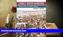 Best Price China s Water Warriors: Citizen Action and Policy Change (Cornell Paperbacks) Andrew C.