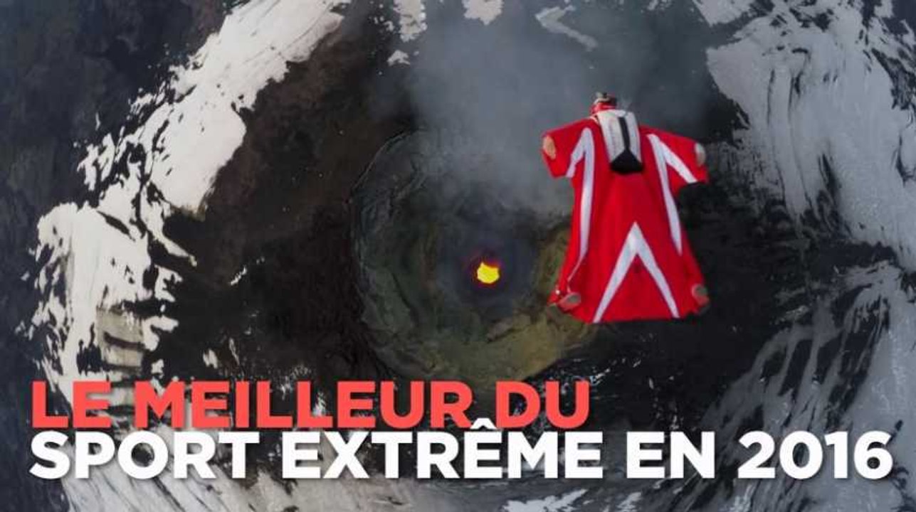 Le meilleur du sport extrême en 2016 en moins de 2 minutes