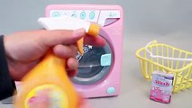 Mundial de Juguetes & Washing machine & Baby Doll Pee Diaper Change Clothes Toys