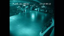 Ghost Caught on CCTV Camera _ Parking Garage Security Camera Footage _ Shocking Scary Ghost Sighting