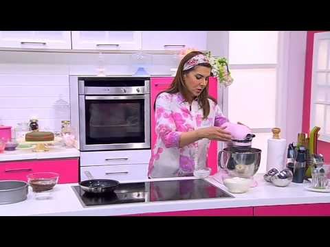 كيك الطبقات الملونة - دجاج بصوص التيرياكي - تشيز كيك | زعفران وفانيلا حلقة كاملة