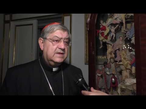 Napoli - Natale, gli auguri del cardinale Crescenzio Sepe (24.12.16)