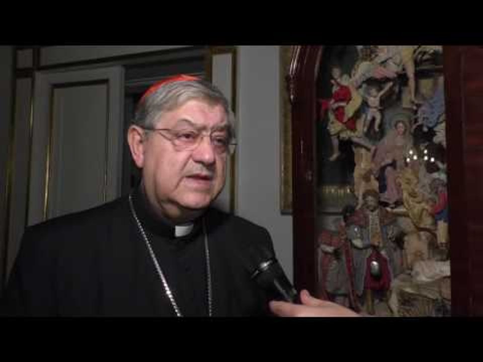 Napoli - Natale, gli auguri del cardinale Crescenzio Sepe (24.12.16)