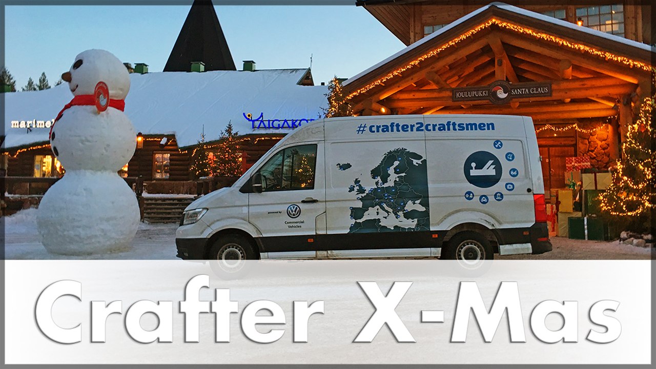 Crafter2Craftsmen: Mit dem VW Crafter nach Finnland zum Weihnachtsmann