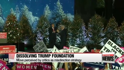 Donald Trump plans to shut down his charitable foundation