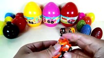 surprise eggs cars 2, minions, hello kitty, spiderman, mickey mouse, dinosaurs, angry birds