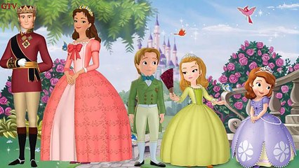 Sofia The First Finger Family Song - Sofia Disney Nursery Rhymes
