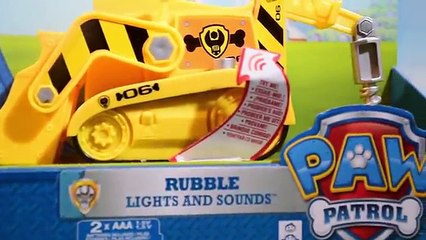 PAW PATROL BULLDOZER ☆ PAT PATROUILLE BULLDOZER ☆ Ruben au secours