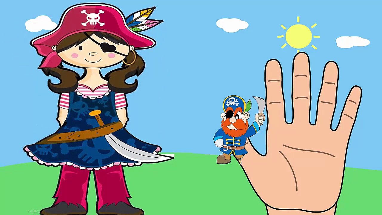 Finger Family Rhymes | Pirates Finger Family | Finger Family Rhymes For Children
