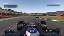 F1 2016 - Ricciardo overtake Vettel in the last lap in Spain