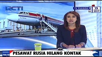 Pesawat Militer Jenis TU-154 Milik Rusia Hilang Kontak