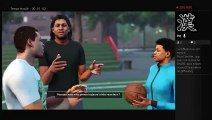 Premier live ps4 NBA 2K16 carrière #1