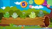 Five Little Speckled Frogs | Nursery Rhyme | With Lyrics by HooplaKidz Sing-A-Long