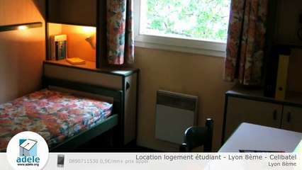 Location logement étudiant - Lyon 8ème - Celibatel