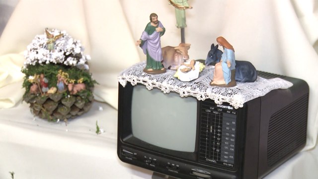 Belenes reciclados y de plastilina para esta Navidad