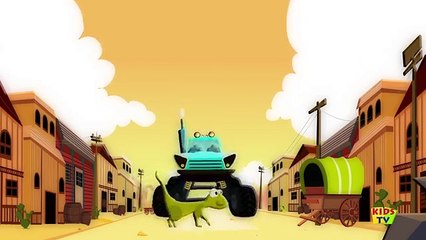 wheels on the monster truck | monster truck stunts | nursery rhymes | vehicle song | children rhyme