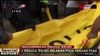 Kondisi TKP Penggerebekan teroris di Purwakarta Saat Ini Mulai Lengang