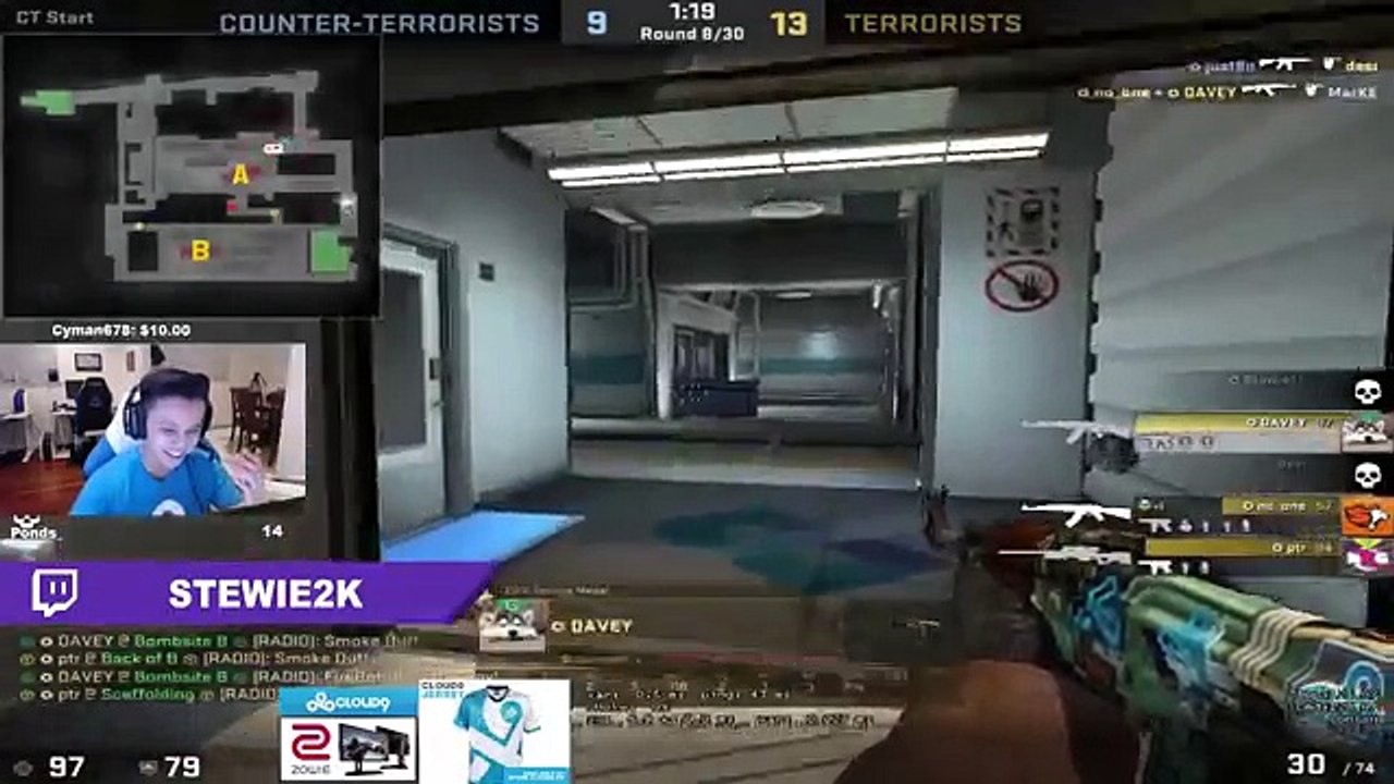 CS:GO - NA CS BEST CS ft. Stewie2k