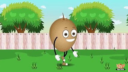 Sapodilla Fruit Rhyme for Children, Sapodilla Cartoon Fruits Song for Kids