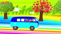Songs for Children with Animation|Wheels on the Bus Rhyme|Cartoon Songs for Kids|Nursery Rhymes.