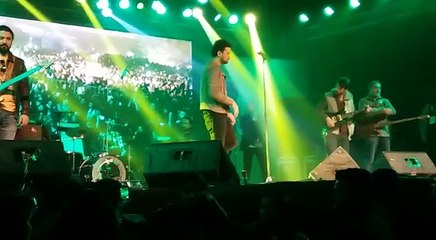 Atif Aslam concert at lahore bahria