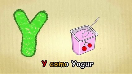Letter Y - learn spanish - abc song spanish letter Y