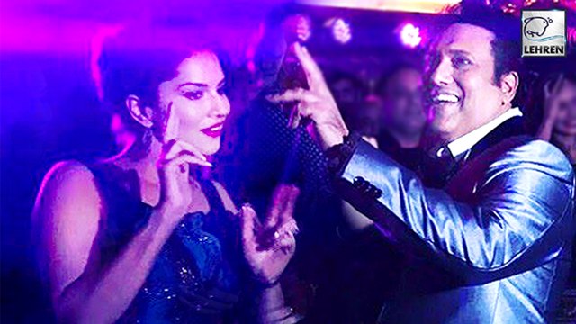 Must WATCH! Sunny Leone Dance On 'Ankhiyon Se Goli Maare' With Govinda | LehrenTV