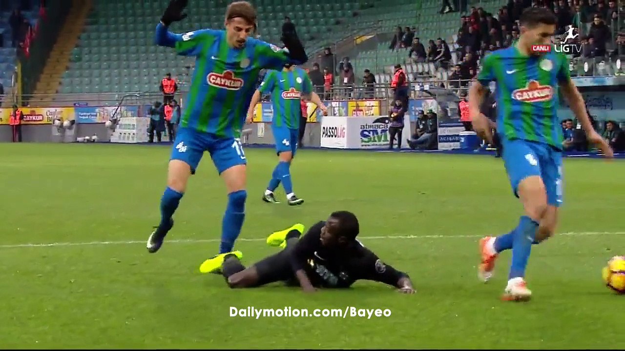 All Goals & Highlights HD - Rizespor 0-1 Osmanlispor - 25.12.2016