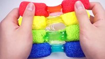 Colors Slime Cheese Stick Clay Slime Learn Colors Baby Doll
