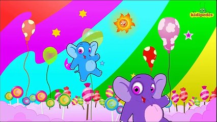 Five Little Elephants - Popular #NurseryRhyme Collection I Children Songs I Kids Videos