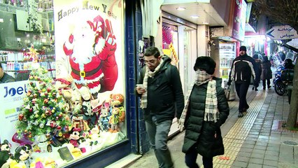 عيد الميلاد يحل ايضا على مدينة طهران