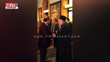 بالفيديو..محافظ الإسكندرية ومدير الأمن يهنئون الأقباط بأعياد الميلاد