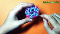 Beaded bead tutorial vase- Hướng dẫn kết bình hoa bằng hạt cườm (2/2)