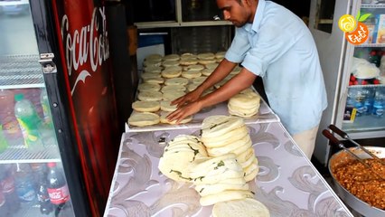 Street Food India - Chole Kulche For 200 People - Indian Cooking