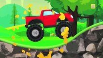 Learn Alphabets | Monster Trucks | Educational Video