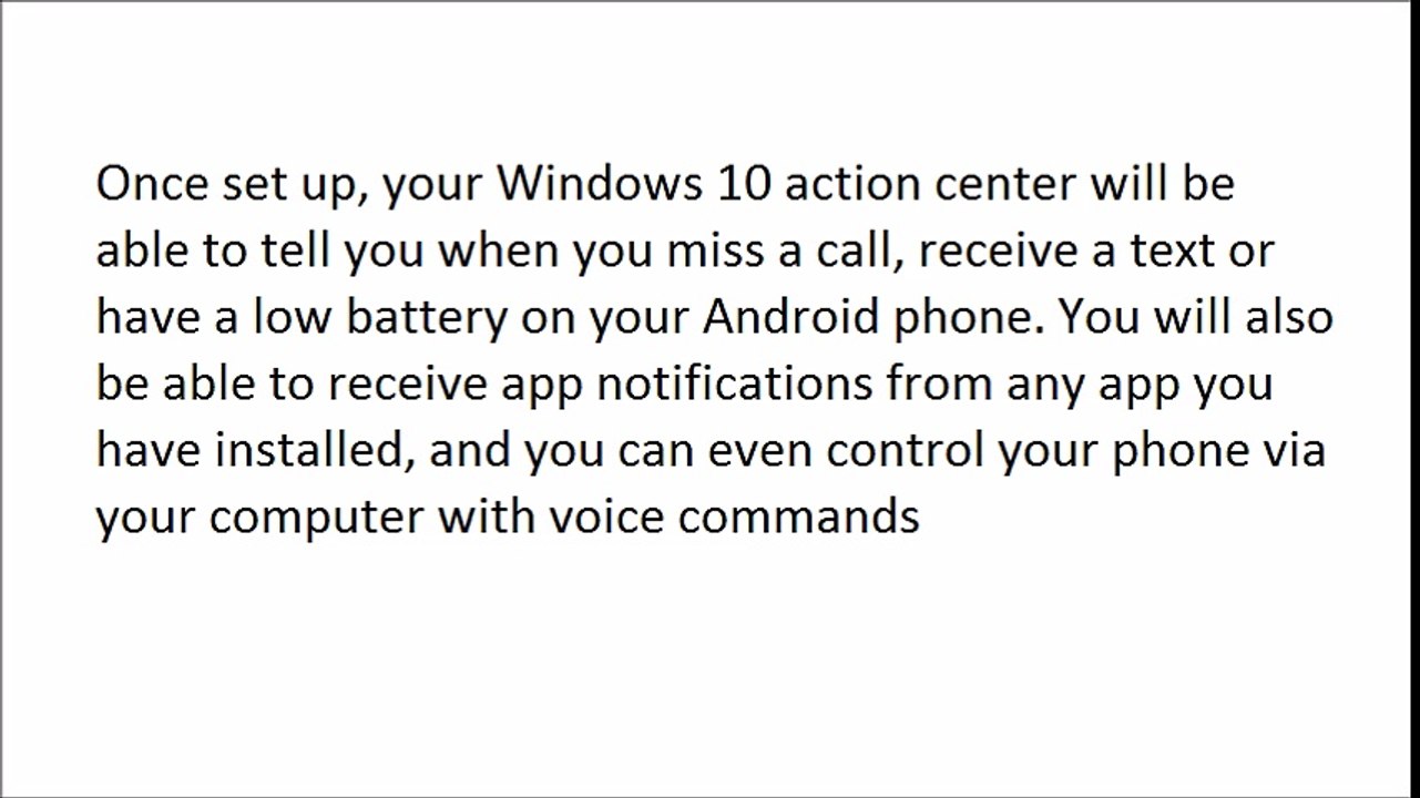 How to get Android notifications on your Windows PC