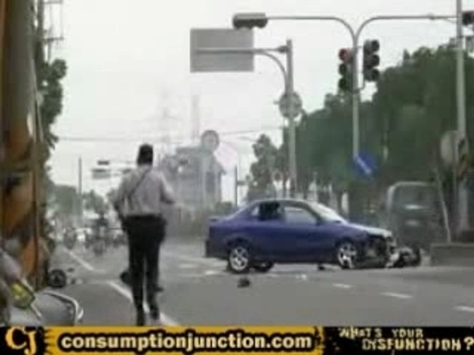 Accident scooter
