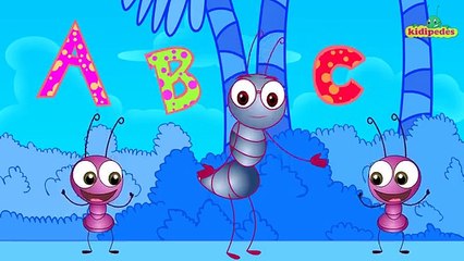 Alphabet Song I ABC Rhyme I Nursery Rhymes I Learn ABCD I Teach alphabets I Baby Kids Learning Video