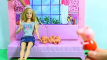 Куклы Барби и пупсики Мультики для детей Свинка Пеппа Няня Игры для девочек на русском Peppa Pig