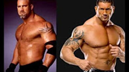 WWE 2016 Bill Goldberg vs The Animal Batista Look all the difference of the Body 1999-2016 Who WIN?