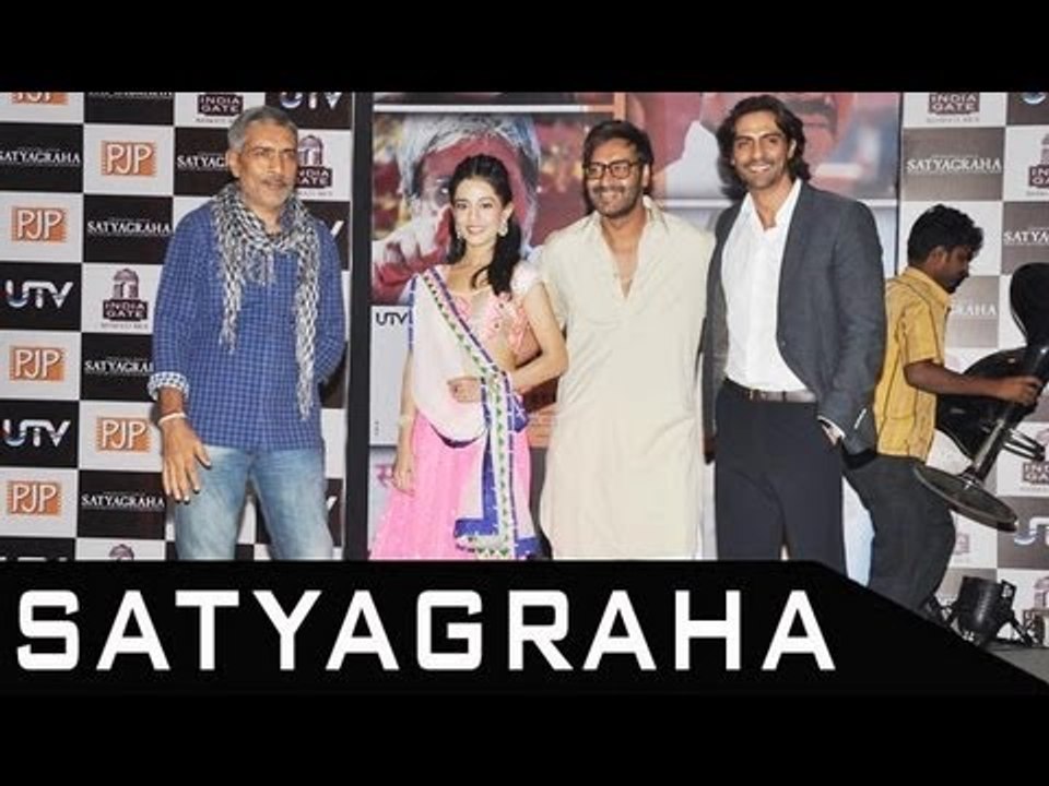 Ajay Devgn, Arjun Rampal And Prakash Jha Talk About 'Satyagraha'
