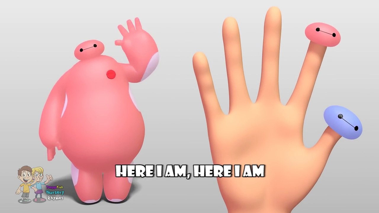 Baymax Finger Family | Nursery Rhymes | 3D Animation From TanggoKids Nursery Rhymes