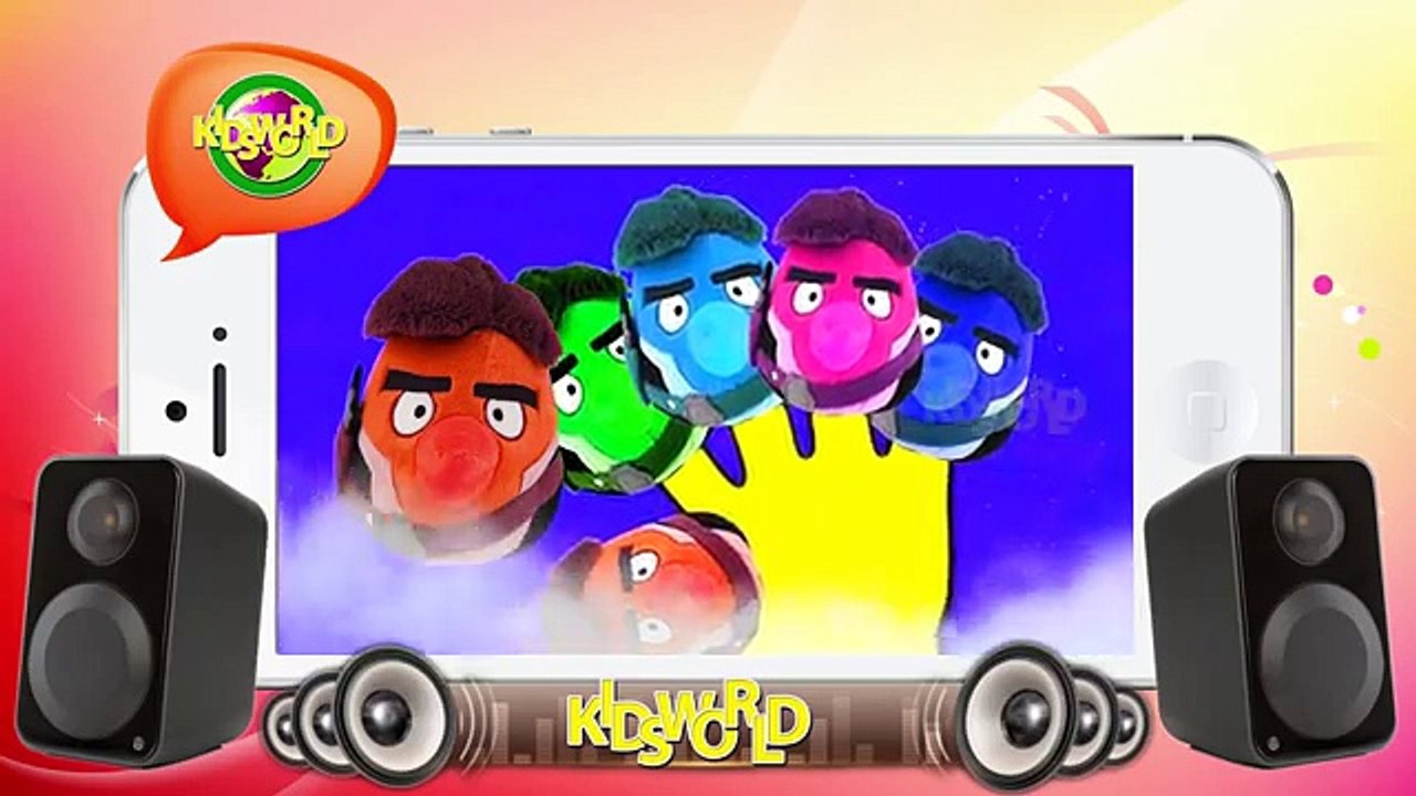 Ball Vs Bird Tree Cartoon Nursery Finger Family For Kids | Baby Songs | Kids World |