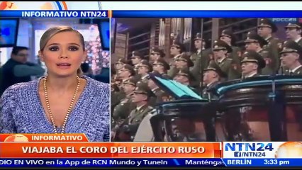 Avión militar ruso con 92 personas a bordo se estrelló y restos fueron hallados en el Mar Negro