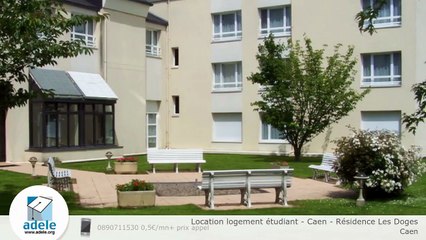 Location logement étudiant - Caen - Résidence Les Doges
