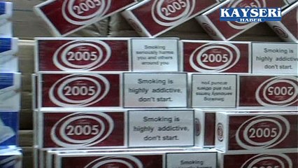 KAYSERİDE ASAYİŞ SAHTE KİMLİKLİ SİGARA KAÇAKÇISI YAKALANDI