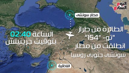 قصة تحطم الطائرة الروسية.. "كريسماس غير سعيد" بموسكو