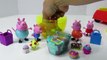 SHOPKINS PATTY CAKE!! Peppa Pig OPENS A Huge Play-Doh Surprise Egg