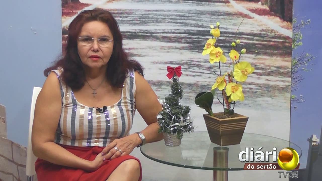 Mensagem de Natal da professora Maria do Carmo