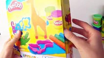 Play Doh Make n Mix Zoo Playset - How To Make Play Dough Animals Safari